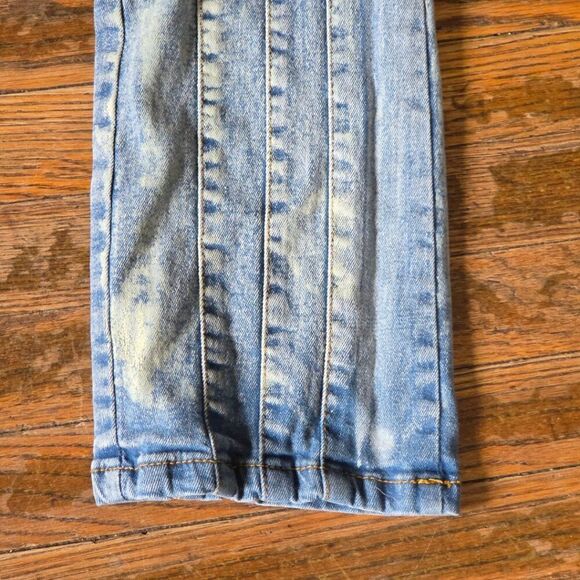 Youth Boys Evolution in Design Distressed Slim Fit Jeans – Size 16 Blue Denim - Picture 2 of 4